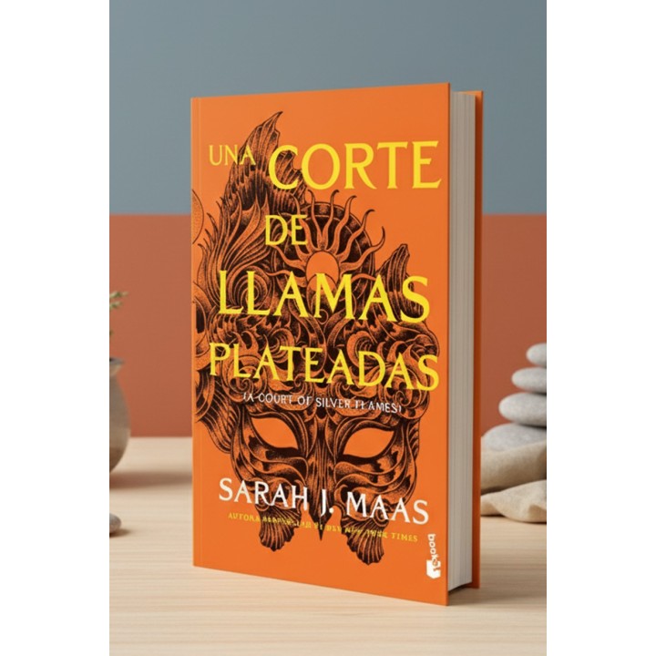 Una corte de llamas plateadas