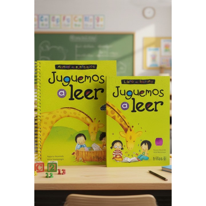 Juguemos a Leer: Libro de Lectura y Manual de Ejercicios