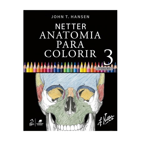 NETTER Cuaderno de anatomía para colorear 3